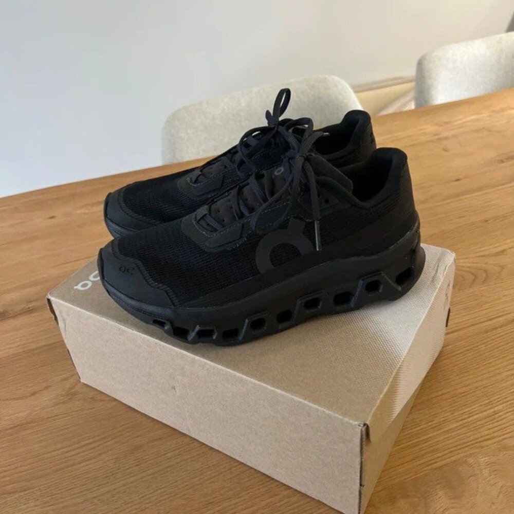 On Cloud Cloudmonster Void Black Running Shoes Wo… - image 3